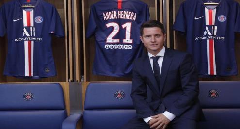 رسميًا.. باريس سان جيرمان يتعاقد مع الإسباني أندير هيريرا لخمسة مواسم 